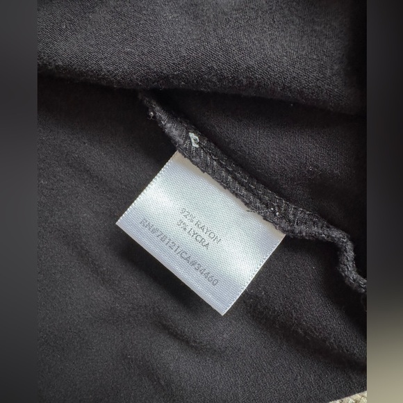 Eileen Fisher Classic Black Tank Top - Picture 3 of 4